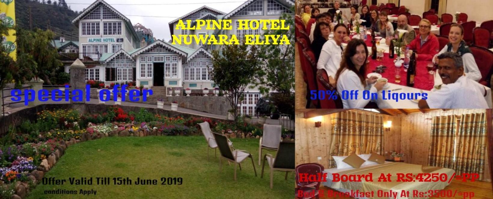 Alpine Hotel Nuwara Eliya Dış mekan fotoğraf